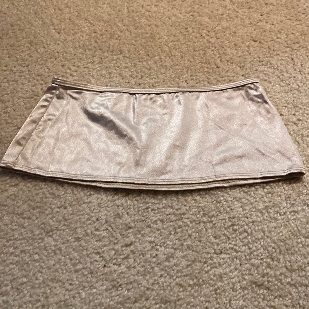 Beige tube top/skirt
